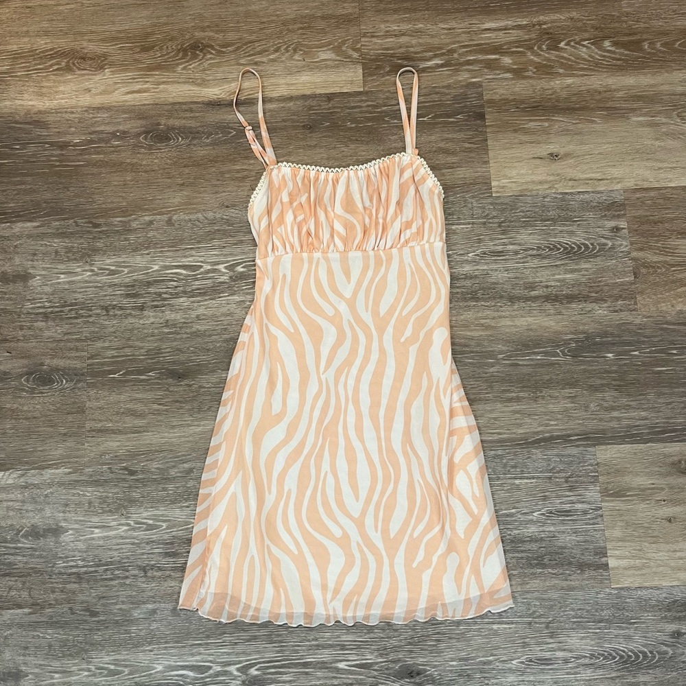 Princess Polly Zebra Print Mini Dress